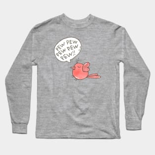 Cute bird///Drawing for fans Long Sleeve T-Shirt